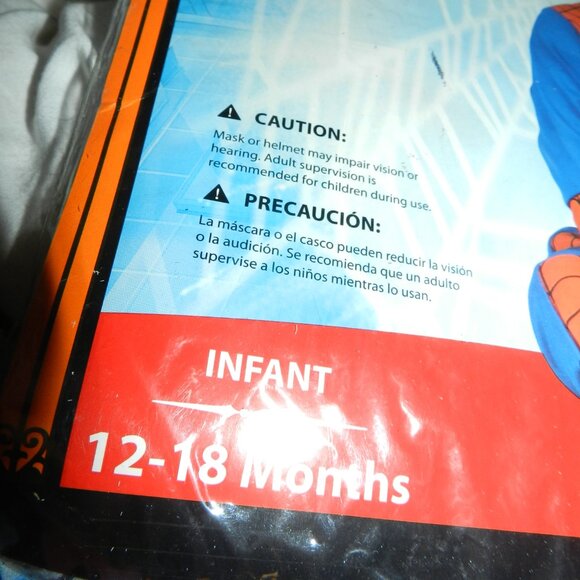 Spider-Man Baby Marvel Costume 12-18 Months NEW!🆕📦🏃💨🚚 - Picture 10 of 16
